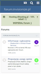 Mobile Screenshot of forum.invisionize.pl
